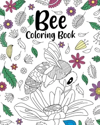 Méh színező könyv - Bee Coloring Book