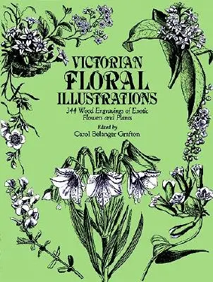 Viktoriánus virágillusztrációk: 344 fametszet egzotikus virágokról és növényekről - Victorian Floral Illustrations: 344 Wood Engravings of Exotic Flowers and Plants