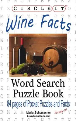 Circle It, Wine Facts, Word Search, Puzzle Book