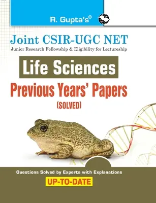 Közös CSIRUGC NET: Life Sciences Previous Years' Papers (Solved) (Megoldott) - Joint CSIRUGC NET: Life Sciences Previous Years' Papers (Solved)