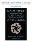 Student Solutions Manual for Nonlinear Dynamics and Chaos, 2nd Edition (Nemlineáris dinamika és káosz, 2. kiadás) - Student Solutions Manual for Nonlinear Dynamics and Chaos, 2nd Edition