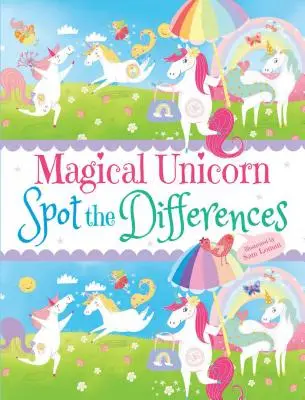 Varázslatos egyszarvúak a különbségek felismerése - Magical Unicorn Spot the Differences