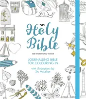 NIV Journalling Bible for Colouring In - Kihúzott margókkal és illusztrációkkal a kifestéshez - NIV Journalling Bible for Colouring In - With unlined margins and illustrations to colour in