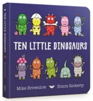 Tíz kis dinoszaurusz társaskönyv - Ten Little Dinosaurs Board Book