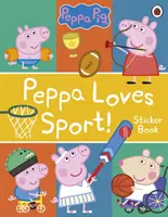 Peppa Malac: Peppa szereti a sportot! Matricáskönyv - Peppa Pig: Peppa Loves Sport! Sticker Book