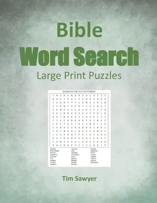 Bible Word Search: Nagyméretű rejtvények - Bible Word Search: Large Print Puzzles