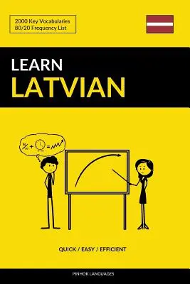 Lett nyelvtanulás - Gyorsan / Könnyen / Hatékonyan: 2000 kulcsszótár - Learn Latvian - Quick / Easy / Efficient: 2000 Key Vocabularies