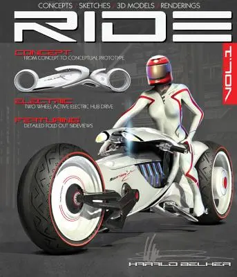 Ride: Futurisztikus elektromos motorkerékpár-koncepció - Ride: Futuristic Electric Motorcycle Concept