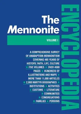 Mennonita enciklopédia/ 1. kötet: 1. kötet - Mennonite Encyclopedia/ Vol 1: Volume 1