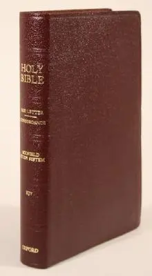 Régi Scofield Tanulmányi Biblia-KJV-Klasszikus - Old Scofield Study Bible-KJV-Classic