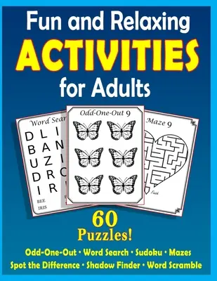 Fun and Relaxing Activities for Adults: Puzzle for People with Dementia [Large-Print] - Fun and Relaxing Activities for Adults: Puzzles for People with Dementia [Large-Print]