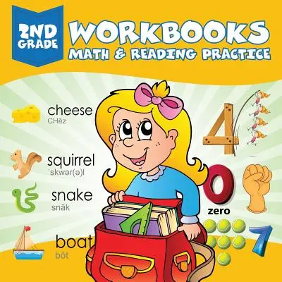 Pracovní sešity pro 2. třídu: Dětské knihy pro 2. stupeň ZŠ - matematické a čtenářské učebnice - 2nd Grade Workbooks: Math & Reading Practice