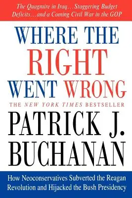 Hol tévedett a jobboldal: Hogyan forgatták fel a neokonzervatívok a reagani forradalmat és hogyan térítették el a Bush-elnökséget - Where the Right Went Wrong: How Neoconservatives Subverted the Reagan Revolution and Hijacked the Bush Presidency