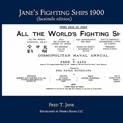 Jane's Fighting Ships 1900 (Facsimile kiadás) - Jane's Fighting Ships 1900 (Facsimile Edition)