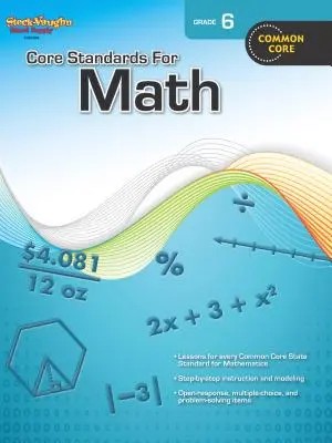 Core Standards for Math Reproducible 6. évfolyam - Core Standards for Math Reproducible Grade 6