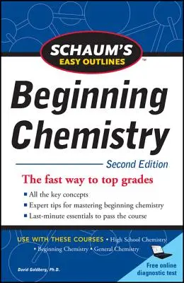 Schaum's Easy Outline of Beginning Chemistry, második kiadás - Schaum's Easy Outline of Beginning Chemistry, Second Edition