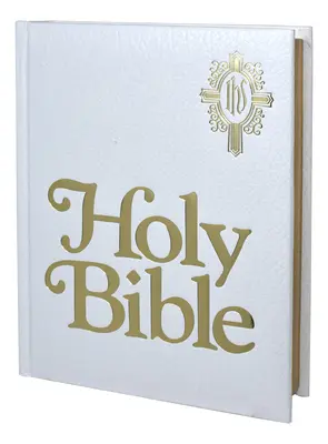 Új Katolikus Biblia Családi kiadás (Fehér) - New Catholic Bible Family Edition (White)