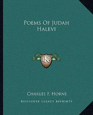Básně Judy Haleviho - Poems of Judah Halevi