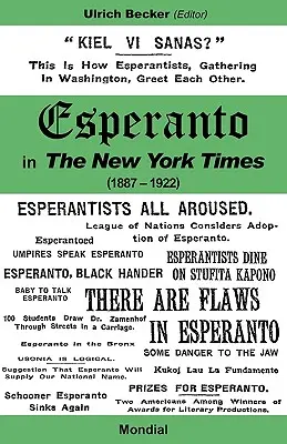 Eszperantó a New York Timesban (1887-1922) - Esperanto in the New York Times (1887 - 1922)