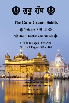 A Guru Granth Sahib (6. kötet) - The Guru Granth Sahib (Volume - 6)