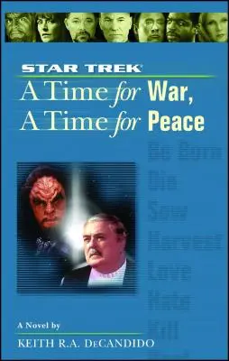 A Star Trek: The Next Generation: Time #9: A háború ideje, a béke ideje, 9. - A Star Trek: The Next Generation: Time #9: A Time for War, a Time for Peace, 9