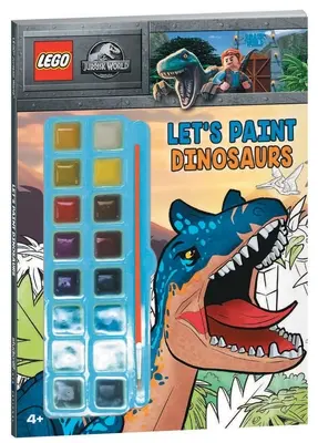 Lego(r) Jurský svět(tm): (t r) Pojďme si vybarvit dinosaury - Lego(r) Jurassic World(tm): Let's Paint Dinosaurs