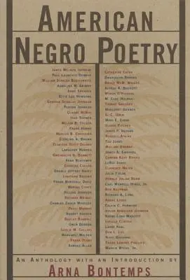 American Negro Poetry: An Anthology