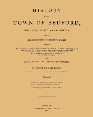 Bedford város története - History of the Town of Bedford