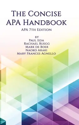 A tömör APA kézikönyv APA 7. kiadás (hc) - The Concise APA Handbook APA 7th Edition (hc)