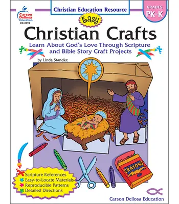 Könnyű keresztény kézművesség: Pk-K osztályok - Easy Christian Crafts: Grades Pk-K