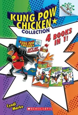 Kung POW Chicken gyűjtemény (Könyvek #1-4) - Kung POW Chicken Collection (Books #1-4)