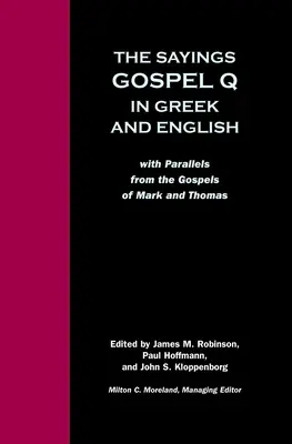 Mondások Evangélium Q görög angol - Sayings Gospel Q Greek English