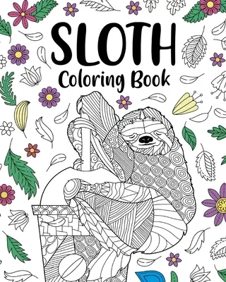 lajhár színező könyv - Sloth Coloring Book