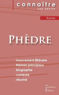 Fiche de lecture Phdre de Jean Racine (Analyse littraire de rfrence et rsum complet)