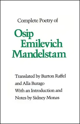 Oszip Emilevics Mandelstam teljes költészete - Complete Poetry of Osip Emilevich Mandelstam