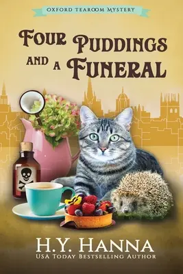 Négy puding és egy temetés (LARGE PRINT): Az Oxford Tearoom Mysteries - 6. könyv - Four Puddings and a Funeral (LARGE PRINT): The Oxford Tearoom Mysteries - Book 6