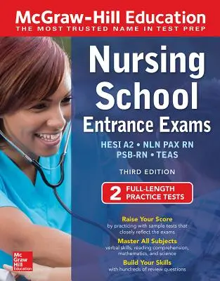 McGraw-Hill Education Ápolási iskolai felvételi vizsgák, harmadik kiadás - McGraw-Hill Education Nursing School Entrance Exams, Third Edition