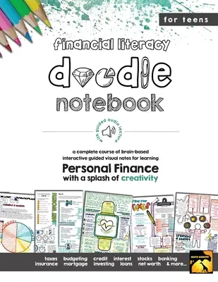 Személyes pénzügyek Doodle jegyzetek: Brain Based Interactive Guided Notes: Brain Based Interactive Guided Notes - Personal Finance Doodle Notes: Brain Based Interactive Guided Notes