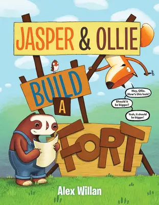 Jasper & Ollie épít egy erődöt - Jasper & Ollie Build a Fort