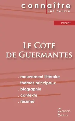 Le Ct de Guermantes by Marcel Proust (teljes irodalmi elemzés és összefoglaló) - Fiche de lecture Le Ct de Guermantes de Marcel Proust (Analyse littraire de rfrence et rsum complet)