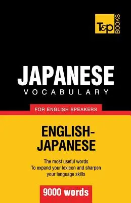 Japán szókincs angolul beszélőknek - 9000 szó - Japanese vocabulary for English speakers - 9000 words