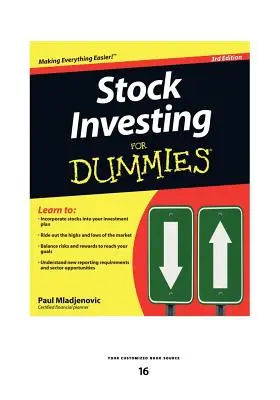 Stock Investing for Dummies (Nagyméretű nyomtatott kiadás 16pt) - Stock Investing for Dummies (Large Print 16pt)