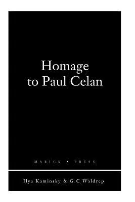 Tisztelgés Paul Celan előtt - Homage to Paul Celan