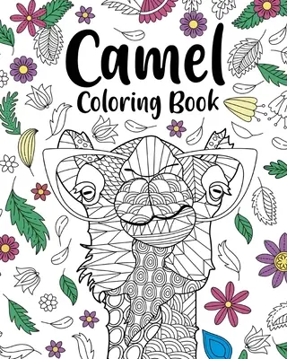 Teve színező könyv - Camel Coloring Book