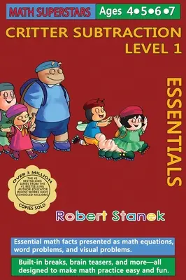 Math Superstars Subtraction Level 1, Library Hardcover Edition: Essential Math Facts for Ages 4 - 7 Ages - Math Superstars Subtraction Level 1, Library Hardcover Edition: Essential Math Facts for Ages 4 - 7