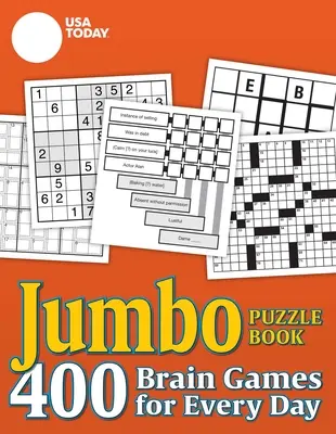 USA Today Jumbo rejtvénykönyv, 8. rész: 400 agyjáték minden napra - USA Today Jumbo Puzzle Book, 8: 400 Brain Games for Every Day