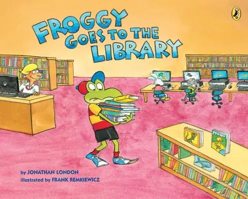 Froggy elmegy a könyvtárba - Froggy Goes to the Library