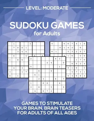 Sudoku játékok felnőtteknek Level: Mérsékelt - Sudoku Games for Adults Level: Moderate