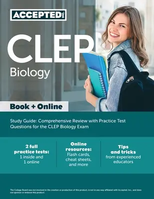 CLEP Biology Study Guide: Átfogó áttekintés gyakorlati tesztkérdésekkel a CLEP Biology Exam számára - CLEP Biology Study Guide: Comprehensive Review with Practice Test Questions for the CLEP Biology Exam