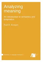 A jelentés elemzése - Analyzing meaning